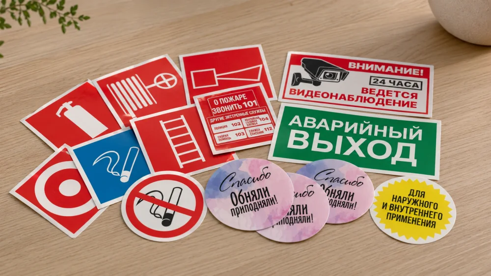 Запустили онлай-калькулятор расчета наклеек